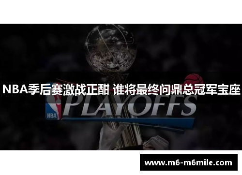 NBA季后赛激战正酣 谁将最终问鼎总冠军宝座