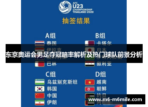 东京奥运会男足夺冠赔率解析及热门球队前景分析